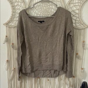 American Eagle Outfitters Taupe Sweatshirt